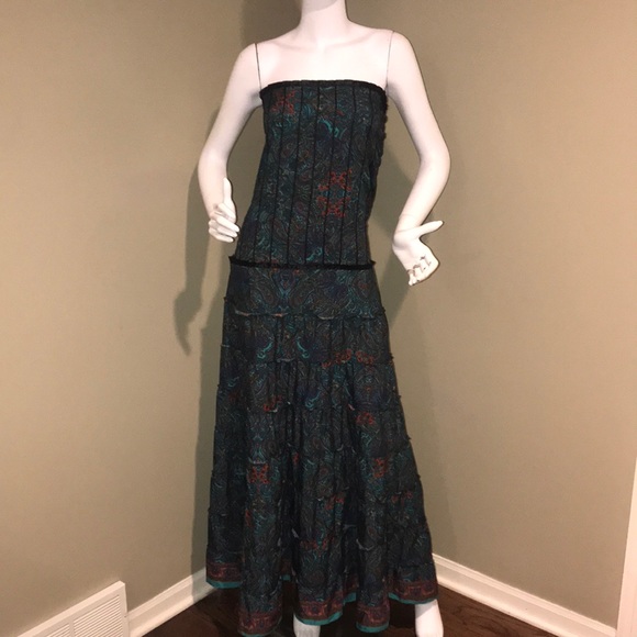 aller simplement Dresses & Skirts - NWOT Green Aller Simplement Strapless Dress O/S